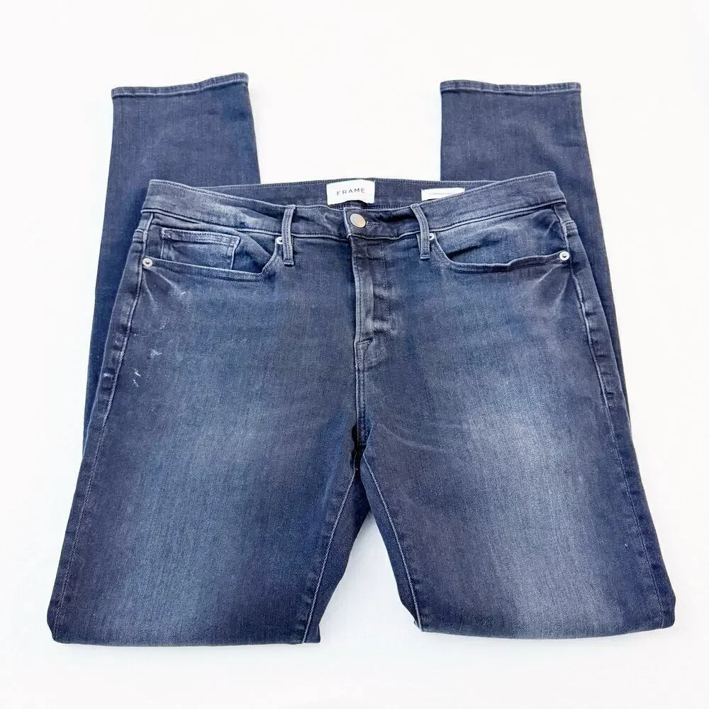 Frame L'Homme SKinny Dark Wash Skinny Denim Jeans SIze 34